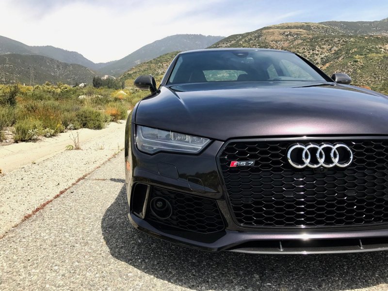 Audi rs7 2017 Black