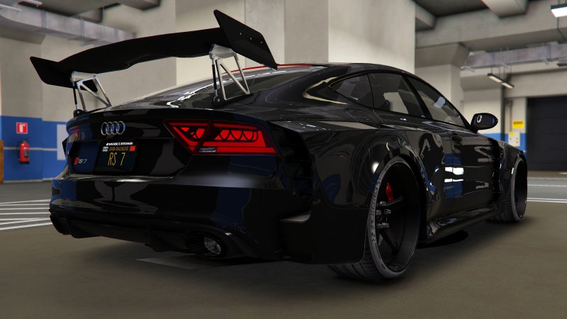 Audi rs7 Black