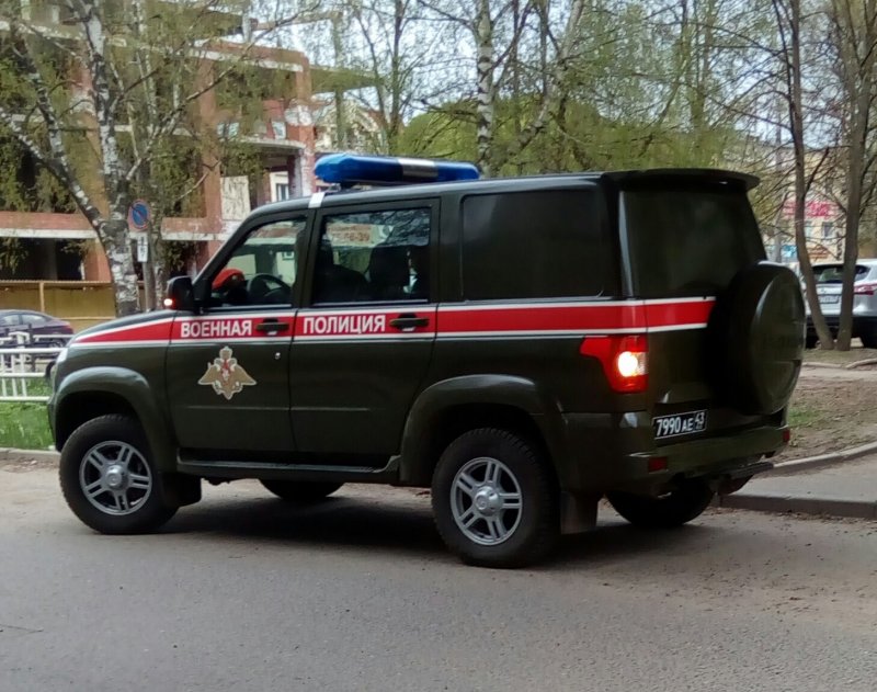 Технопарк УАЗ Патриот полиция