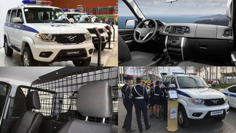 УАЗ Патриот 3160 полиция