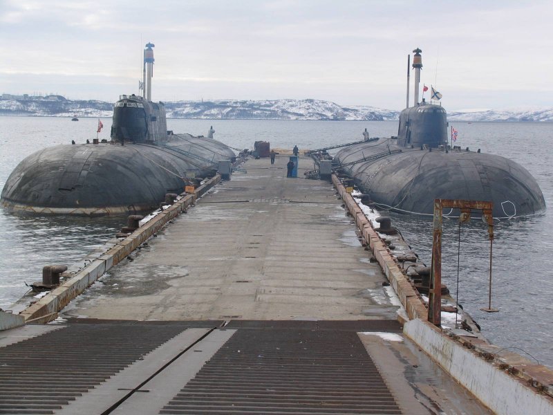 Военно морской Северный флот подводная лодка