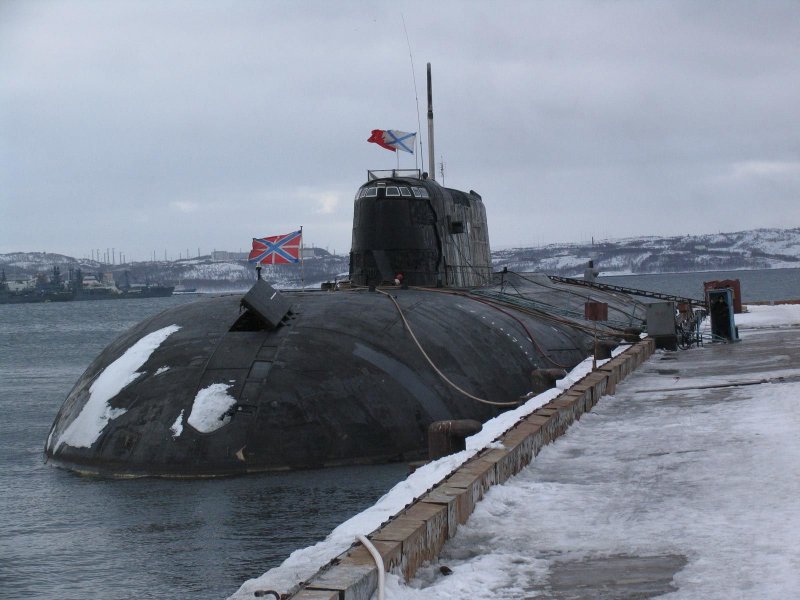Видяево база подводных лодок