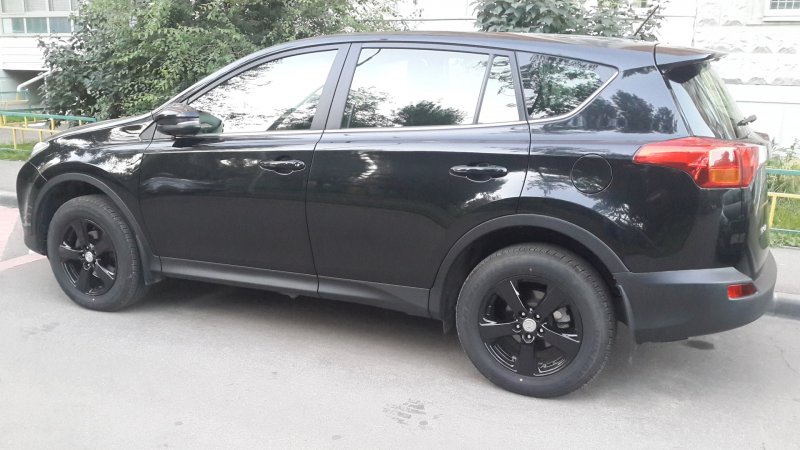 Тойота раф4 2014 на литье