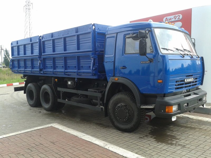 КАМАЗ 55102 для перевозки бруса
