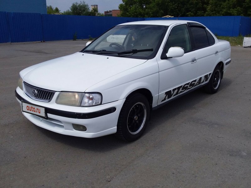 Nissan Sunny b15 левый руль