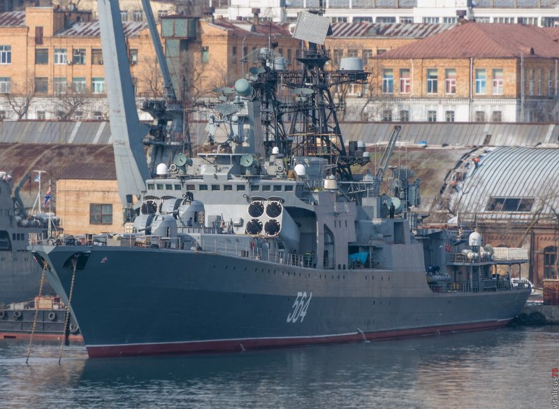 Корабль Адмирал Трибуц Владивосток