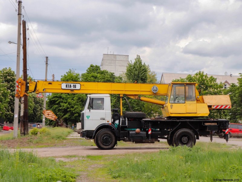 МАЗ 5337 автокран