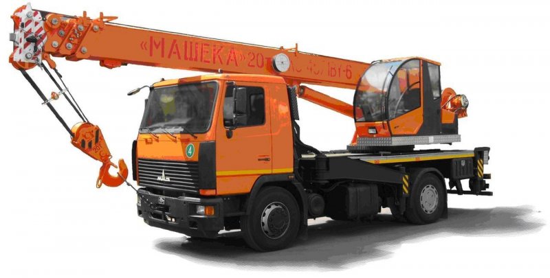 Кран Машека 25 т