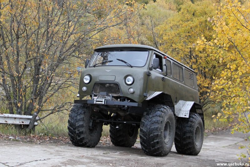 УАЗ Буханка болотоход