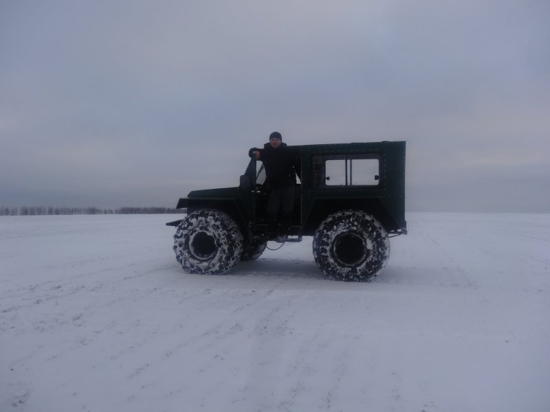 УАЗ переломка вездеход