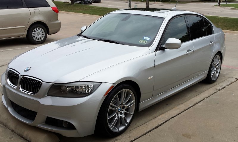 BMW f30 Silver m