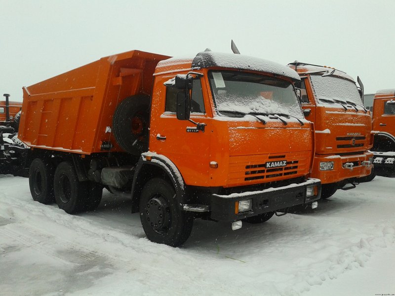 КАМАЗ 65115 карьерный самосвал