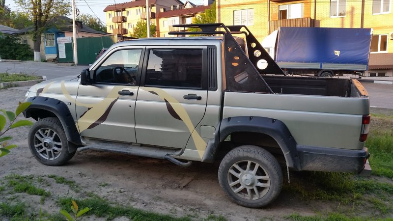 УАЗ пикап 2021 тюнинг