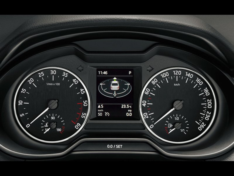 Приборная панель Octavia a5