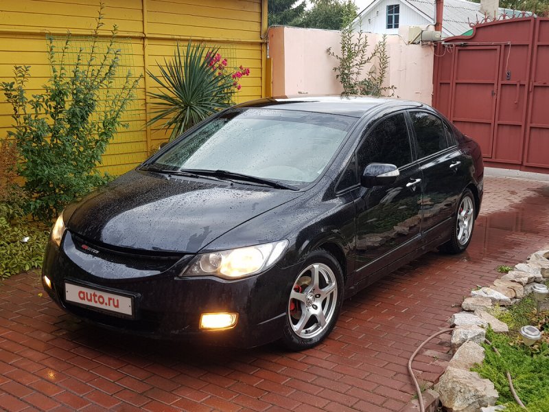 Хонда Цивик седан 2008 черная