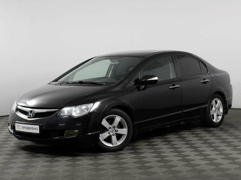 Honda Civic 2008 седан черный