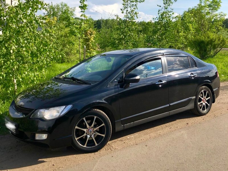 Honda Civic 2008 седан черный