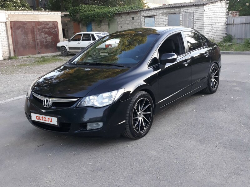 Honda Civic 2008 черный