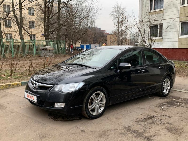 Хонда Цивик седан 2008 черная