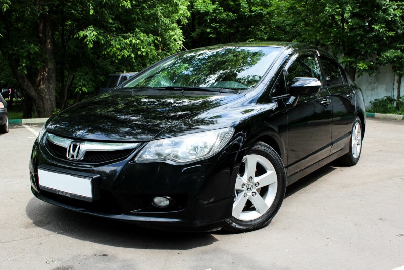 Honda Civic 4d черный