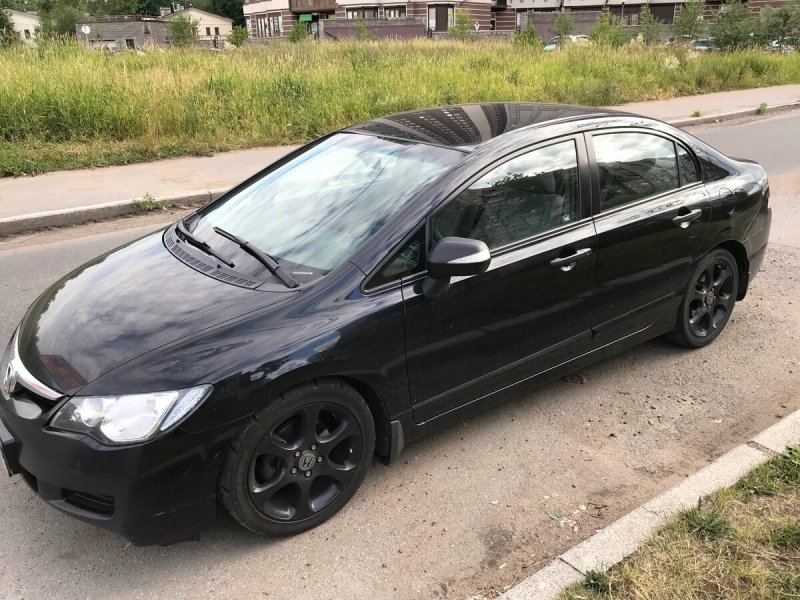 Хонда Цивик 2007 черная