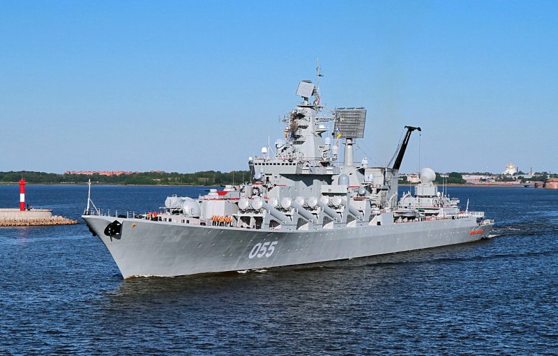 Гвардейский ракетный крейсер "Москва" проекта 1164 "Атлант".