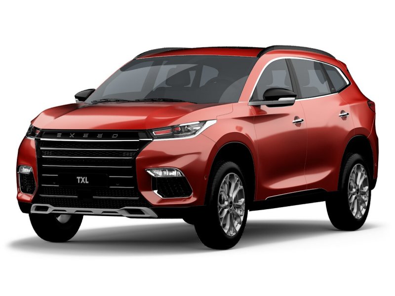 Chery exceed TXL красный