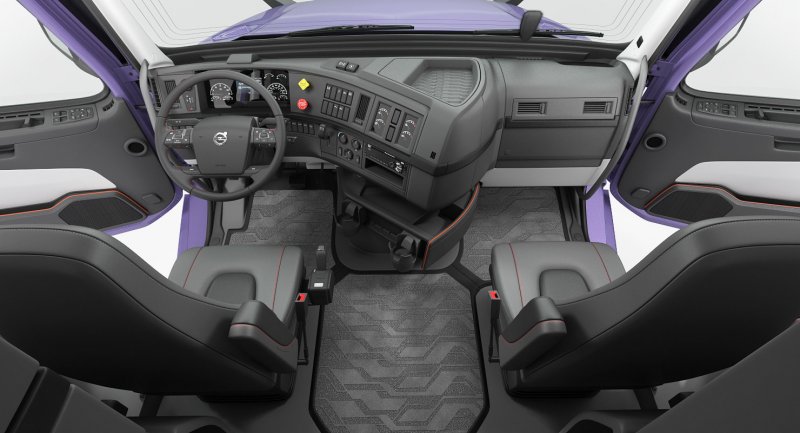 Volvo VNL 860 салон
