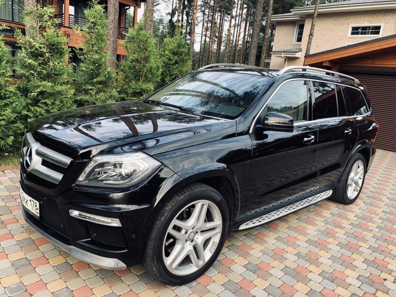 Мерседес-Бенц gl 350 черный