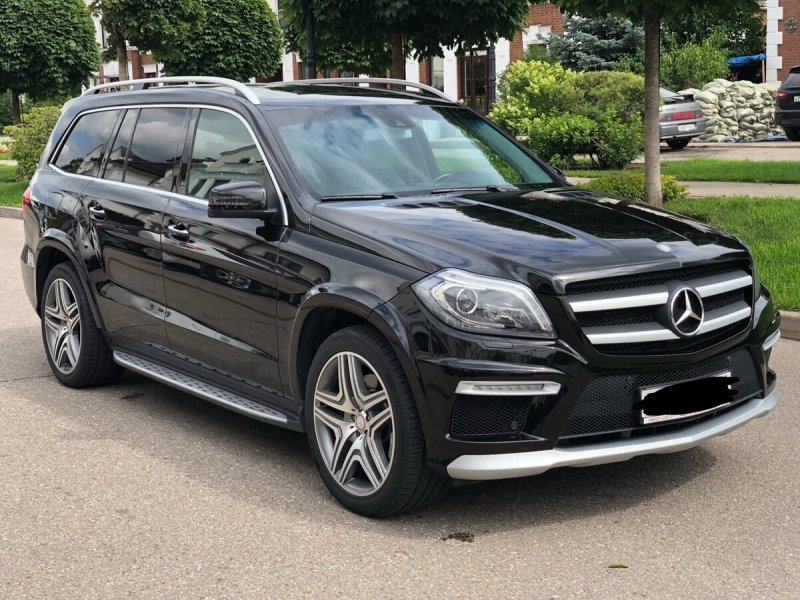 Мерседес-Бенц gl 350 черный