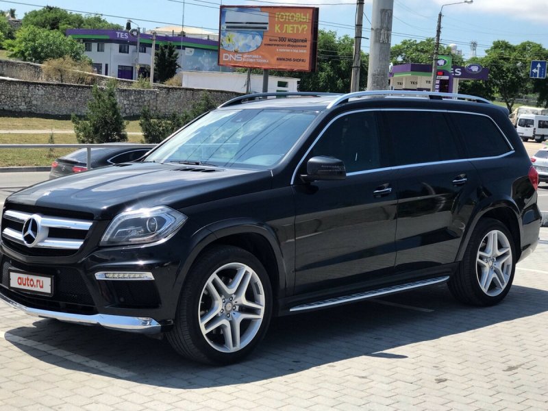 Mercedes-Benz gl350 чёрный