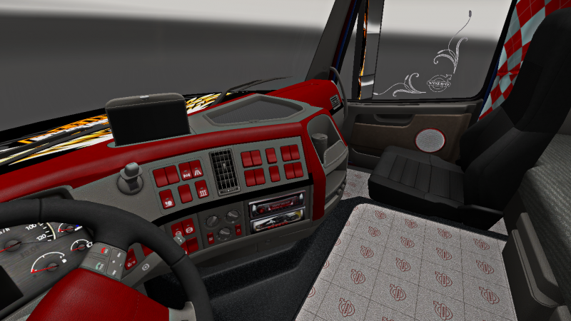 Volvo VNL 780 салон