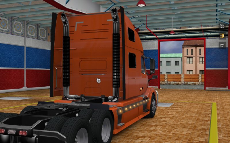 Вольво VNL 780 салон ETS 2