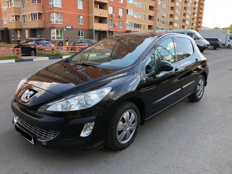 Peugeot 308 2009 Black