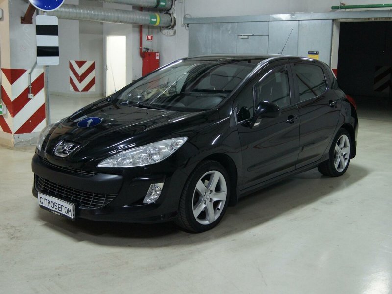 Peugeot 308 2009 Black