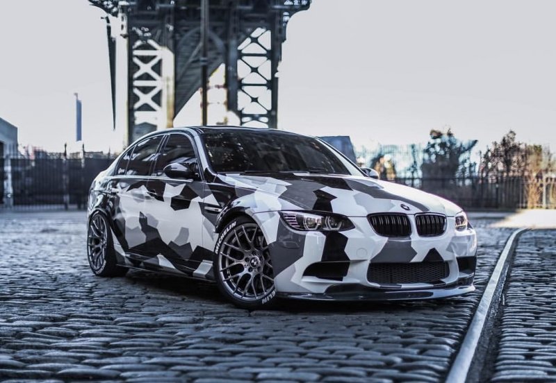 BMW e92 камуфляж