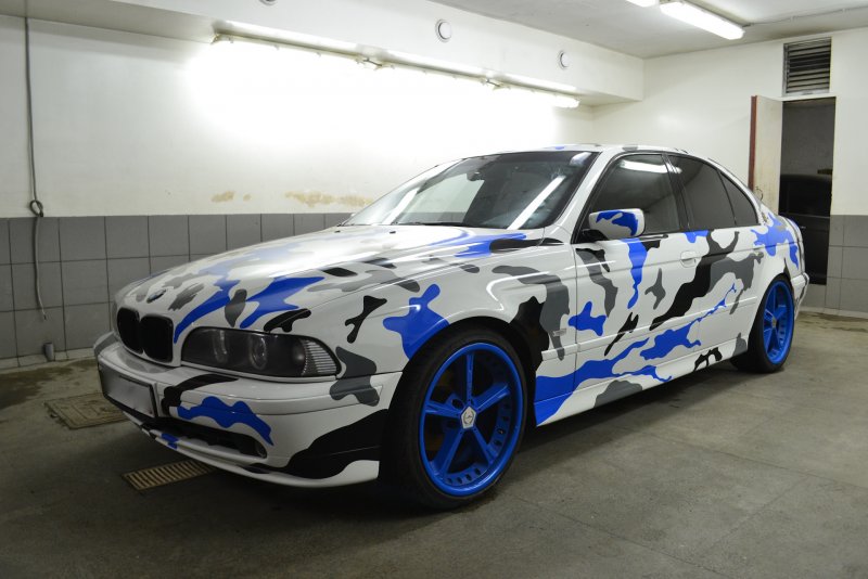 BMW e39 камуфляж
