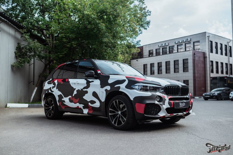BMW x5 камуфляж