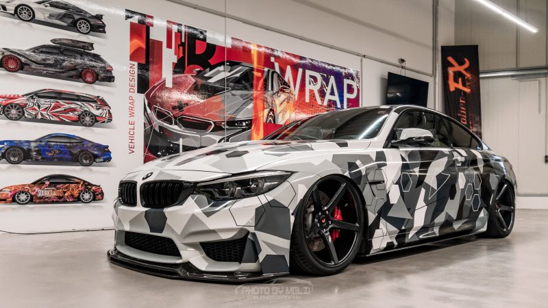 BMW ///m4 f82 Camo