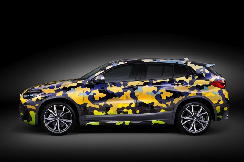 BMW камуфляж 2022