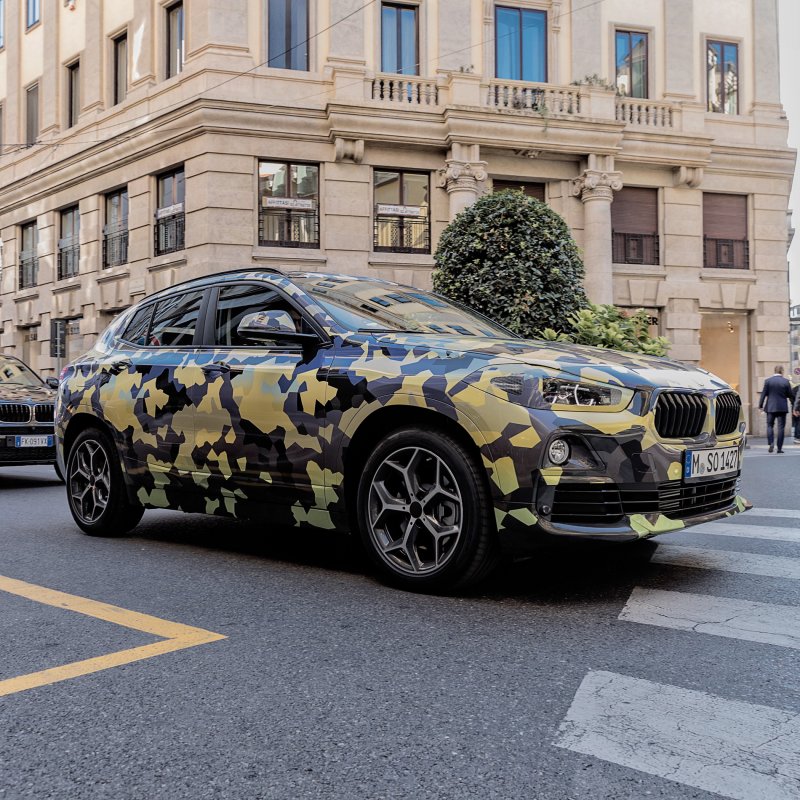 BMW x7 камуфляж