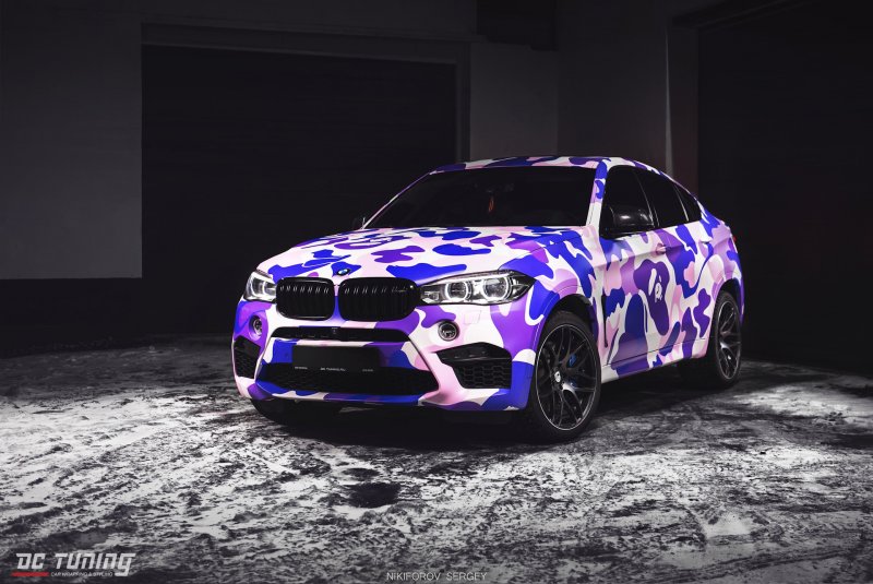BMW x6 Camo