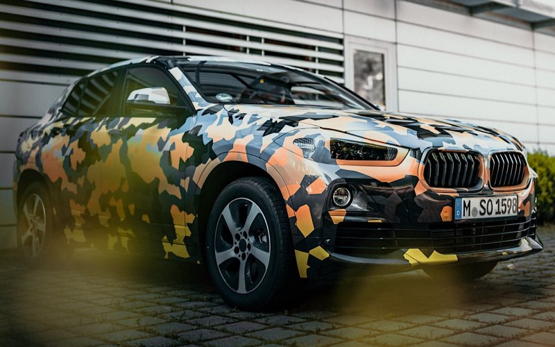 BMW x1 камуфляж