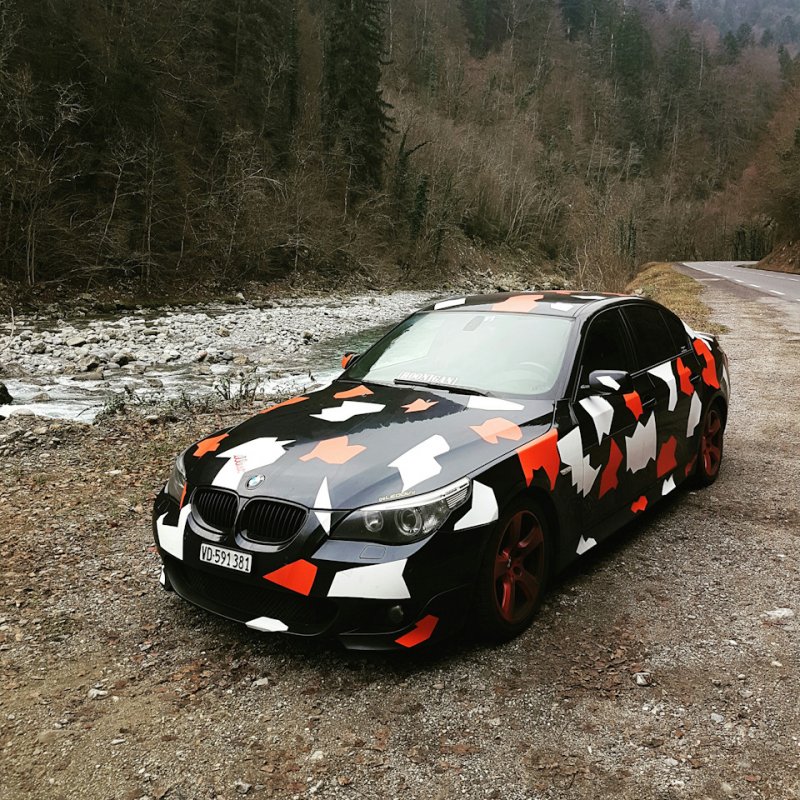 БМВ е39 камуфляж