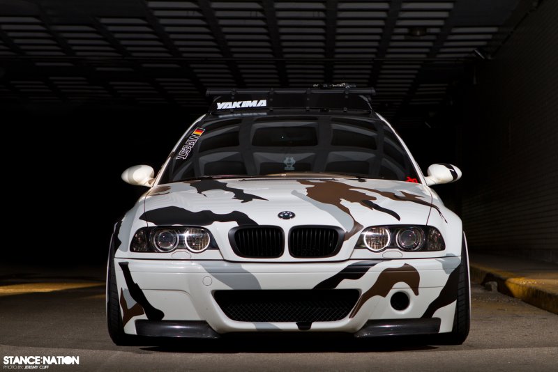 BMW e46 камуфляж
