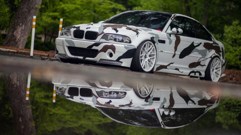 BMW e46 камуфляж
