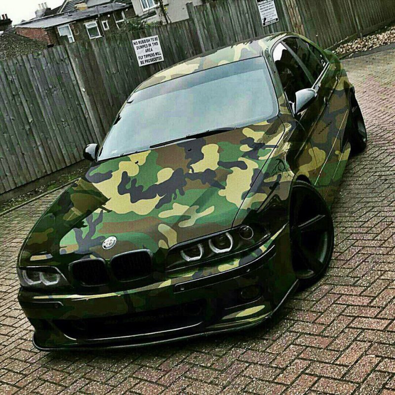 BMW e46 камуфляж