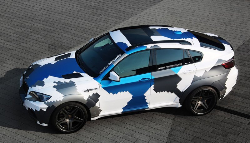 BMW x6 камуфляж