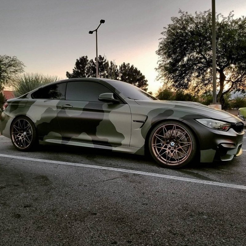 BMW ///m4 f82 Camo