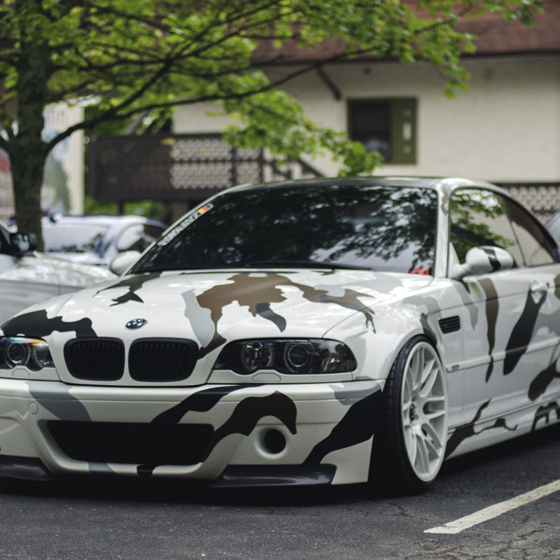 BMW e46 камуфляж